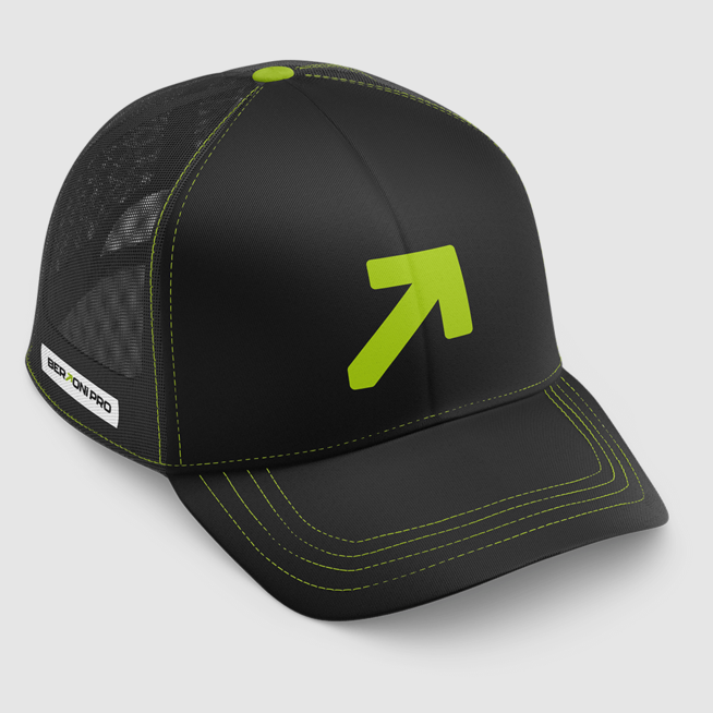 boné tipo caminhoneiro da bertoni pro